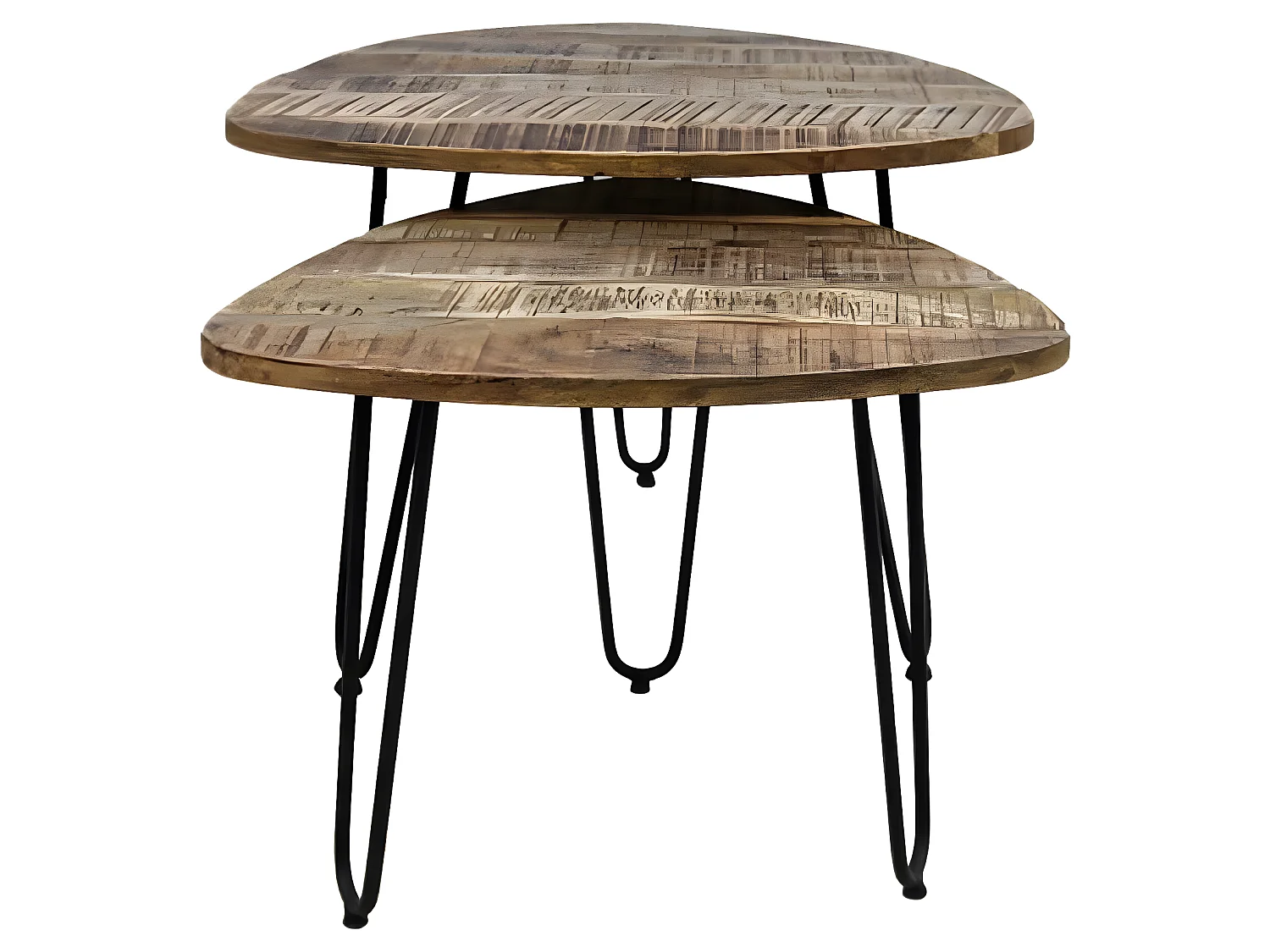 Ensemble de tables basses 2 pcs Dexter