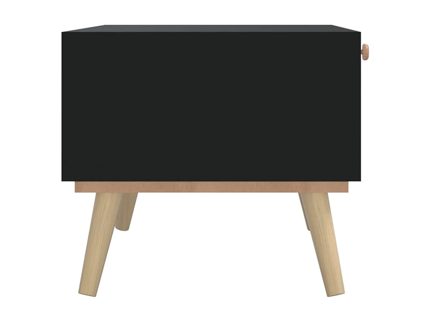 Table basse avec tiroirs 80x40x35,5 cm bois d'ingénierie