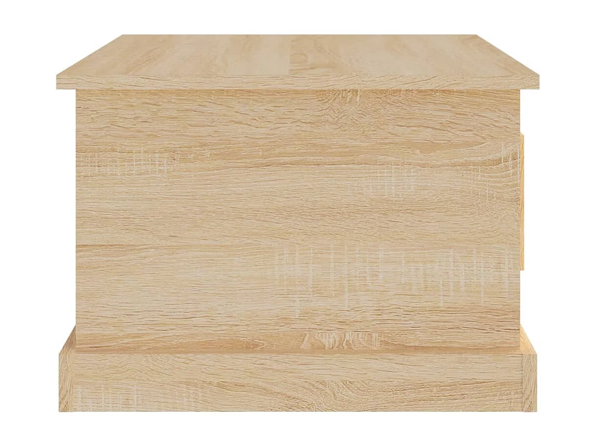 Couchtisch Sonoma-Eiche 50x50x35 cm Holzwerkstoff