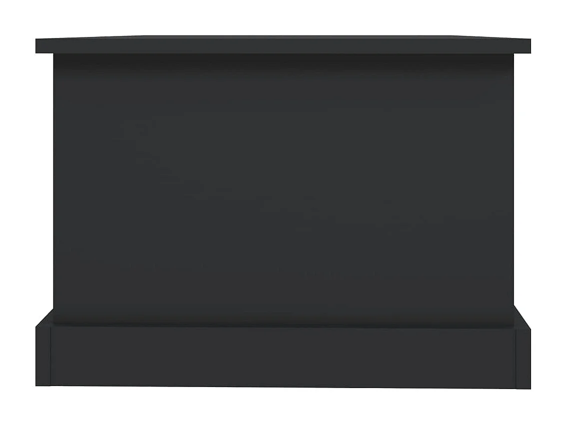 Table basse Noir 90x50x35 cm Bois d'ingénierie