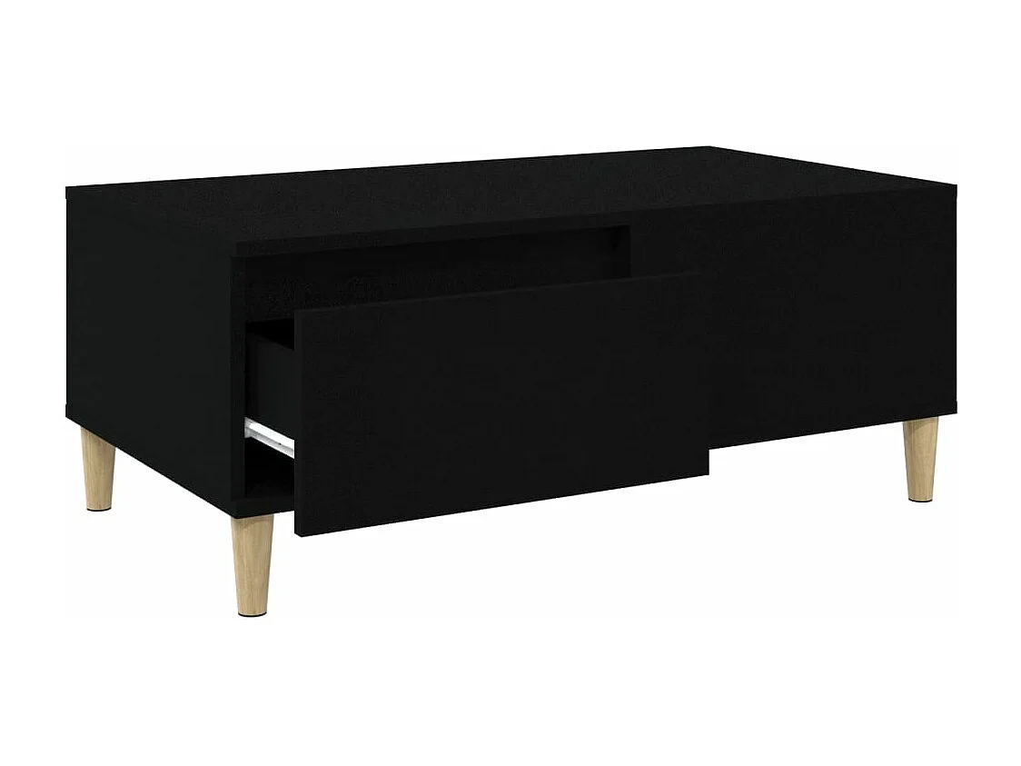Couchtisch Schwarz 90x50x36,5 cm Holzwerkstoff