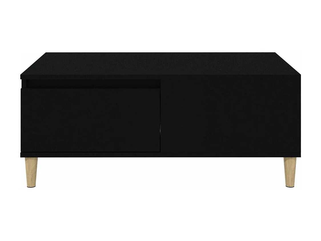 Couchtisch Schwarz 90x50x36,5 cm Holzwerkstoff