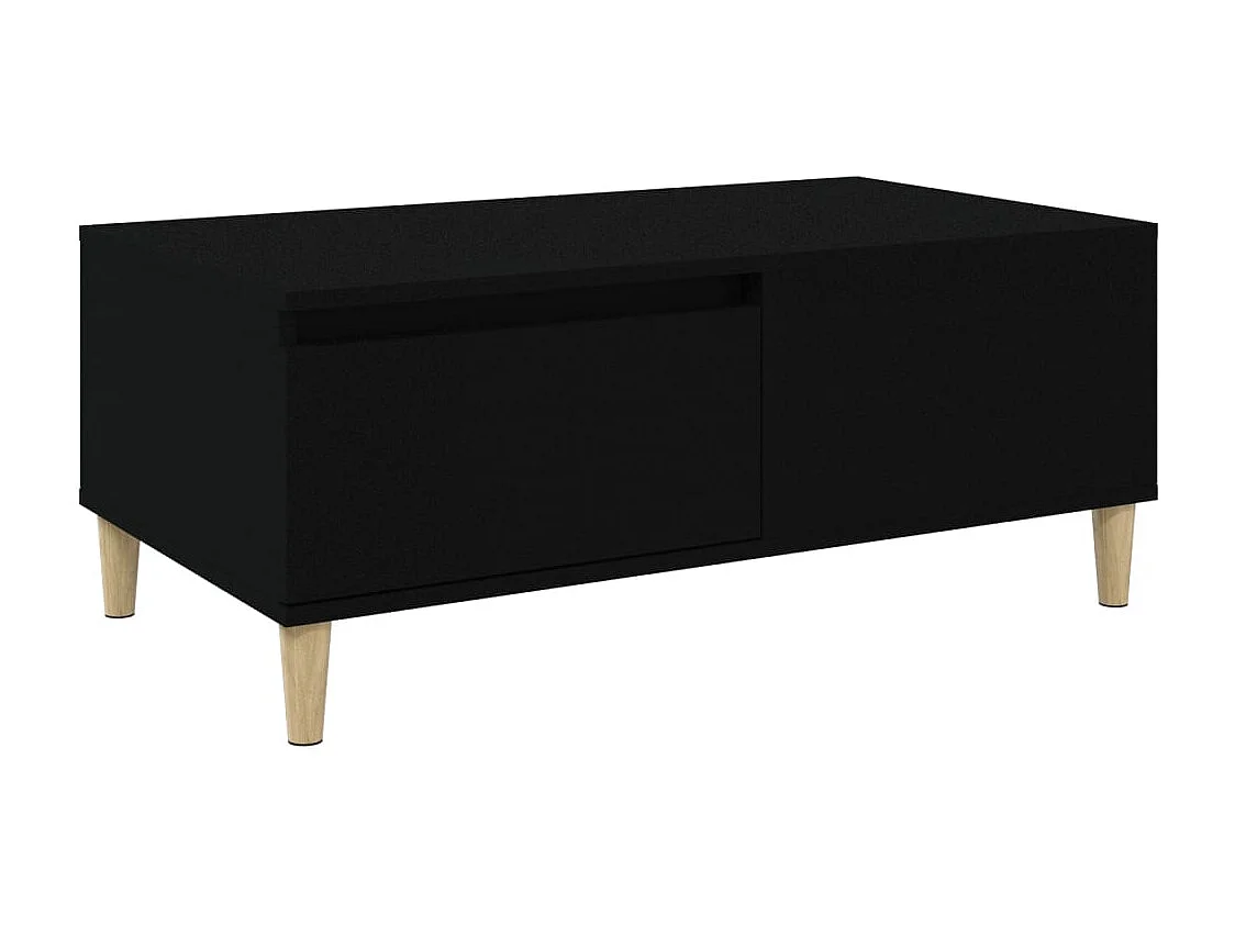 Couchtisch Schwarz 90x50x36,5 cm Holzwerkstoff