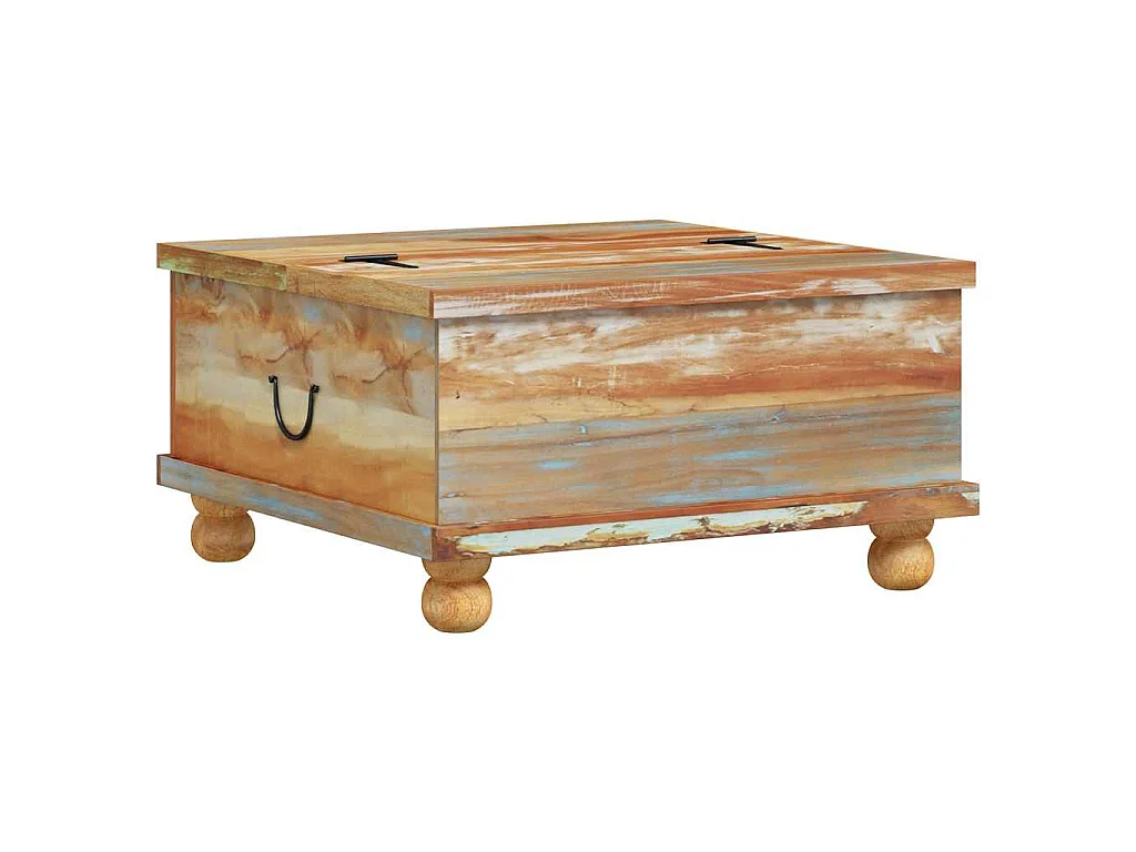 Table basse Bois de récupération 70 x 70 x 38 cm