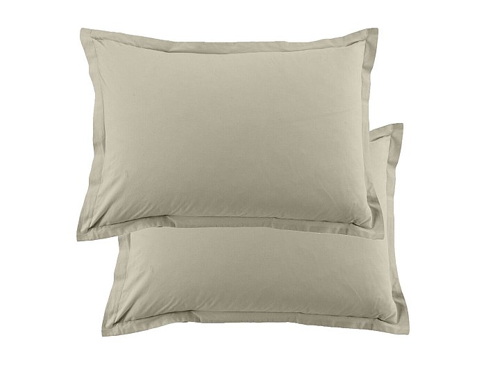 Lot De 2 Taies D'oreiller Rouges 50x70 Cm - 57 Fils - 100% Coton - Neuves Avec étiquettes