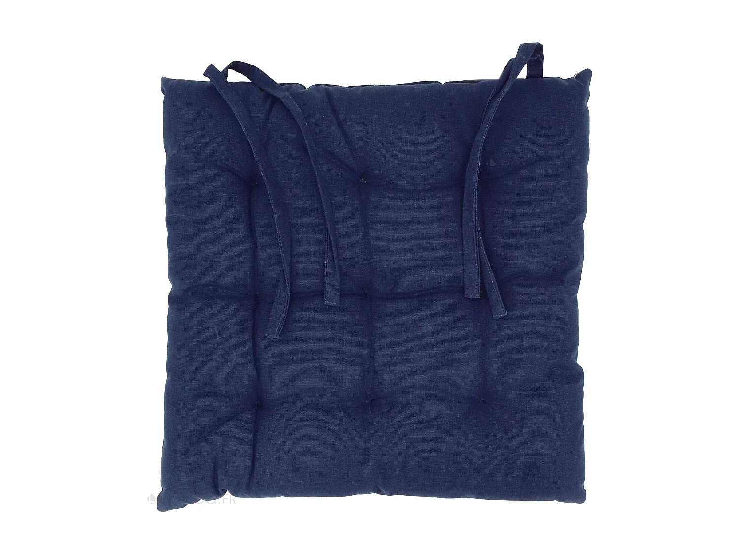 Lot de 2 galettes de chaise 40x40 cm AIR bleu