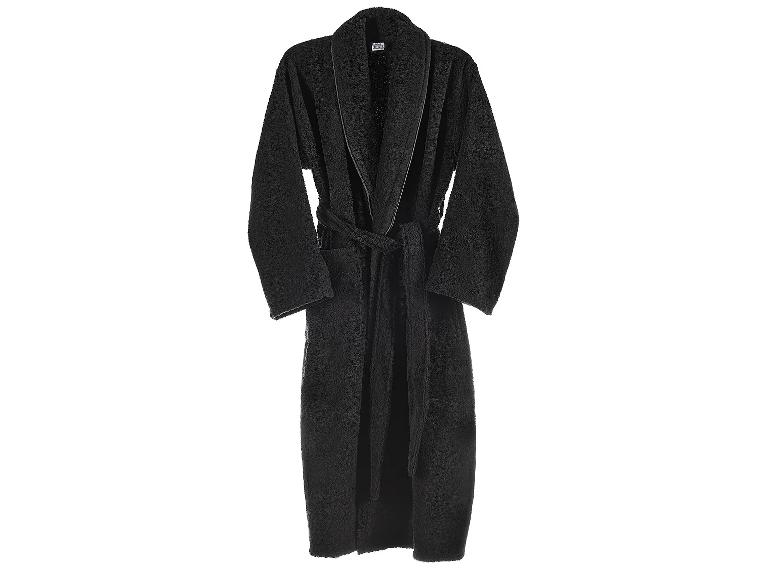 PEIGNOIR L/XL 360 gr/m2 100% coton Noir