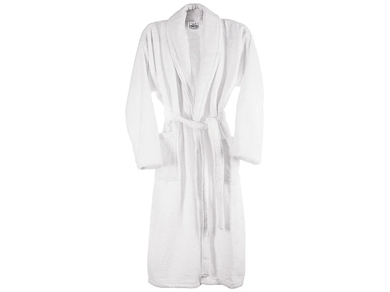 PEIGNOIR L/XL 360 gr/m2 100% coton Blanc