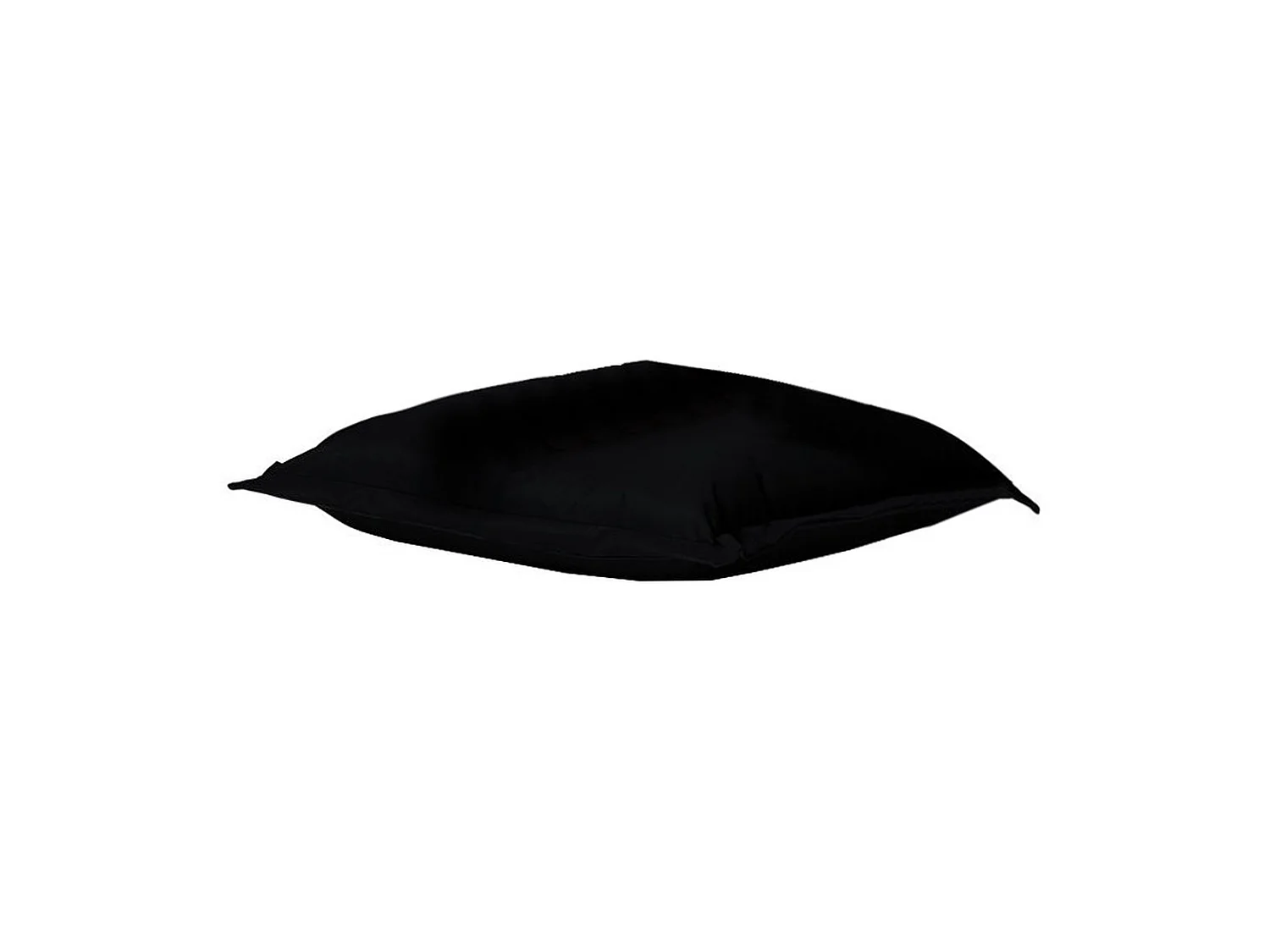 Coussin Pouf 70x70 - Noir 70x70x15