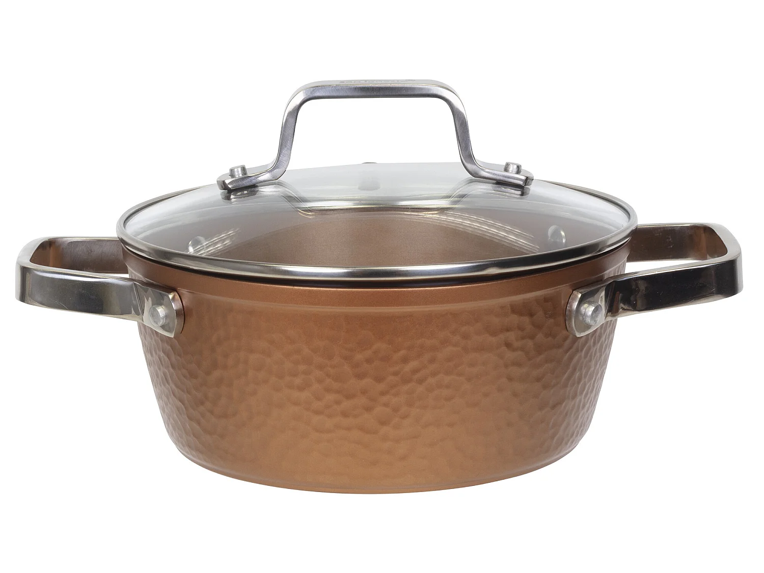 Casserole avec couvercle 24x10.4cm aluminium forgé induction, Origen collection