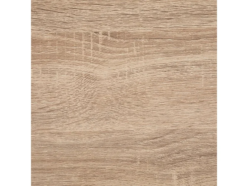 Ilot de Cuisine Design "Aliaj" 115cm Naturel & Noir