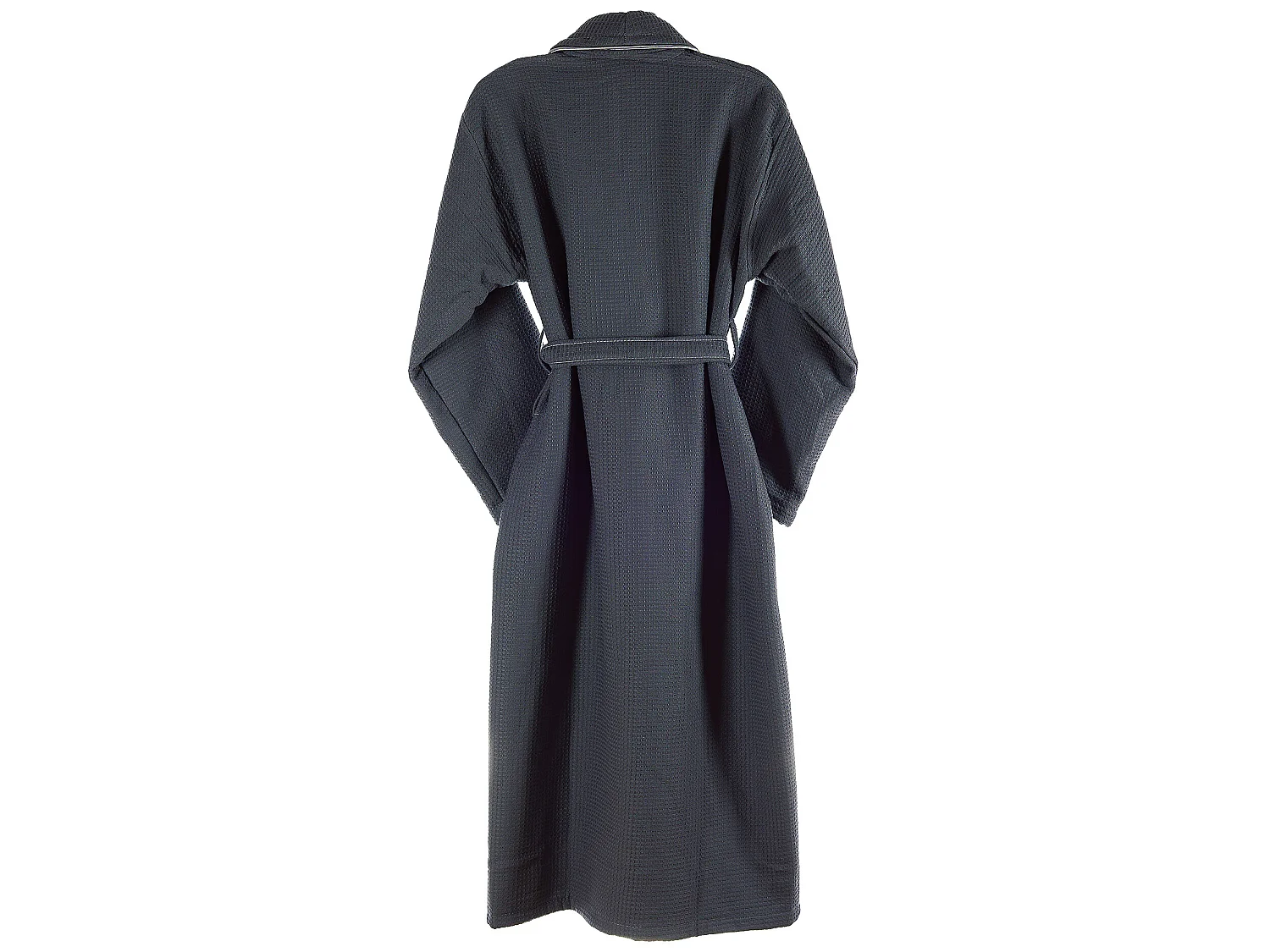 PEIGNOIR L/XL 360 gr/m2 Nid d'abeille 100% coton Gris