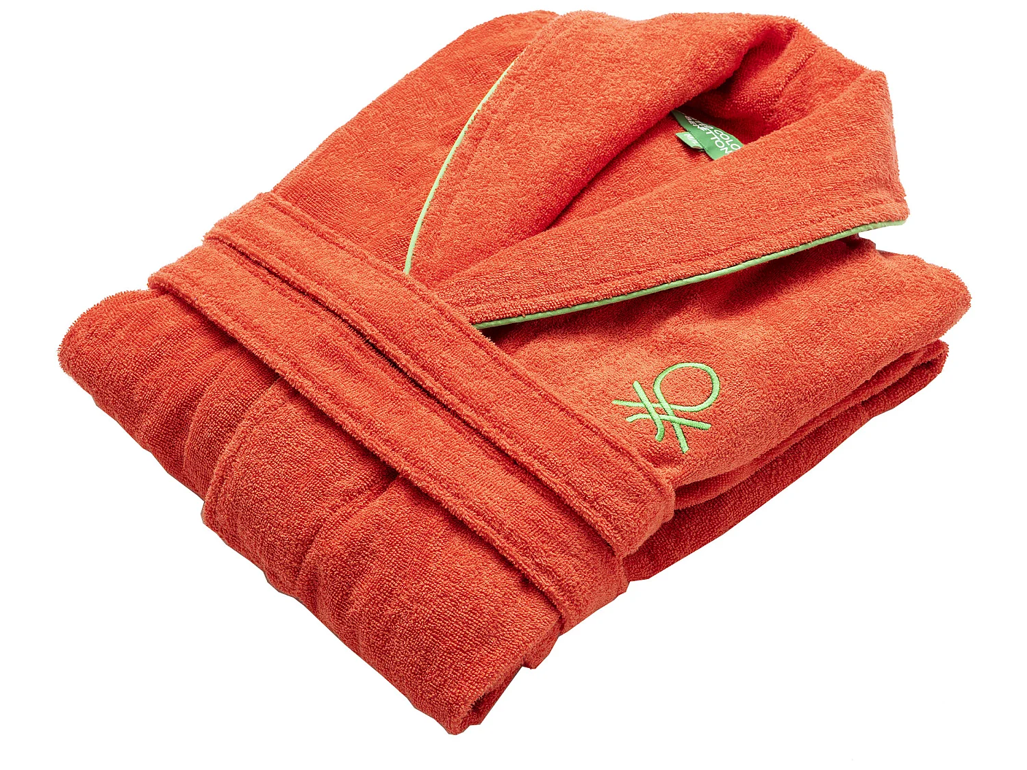 PEIGNOIR L/XL 360GSM 100% COTON ROUGE ARC-EN-CIEL