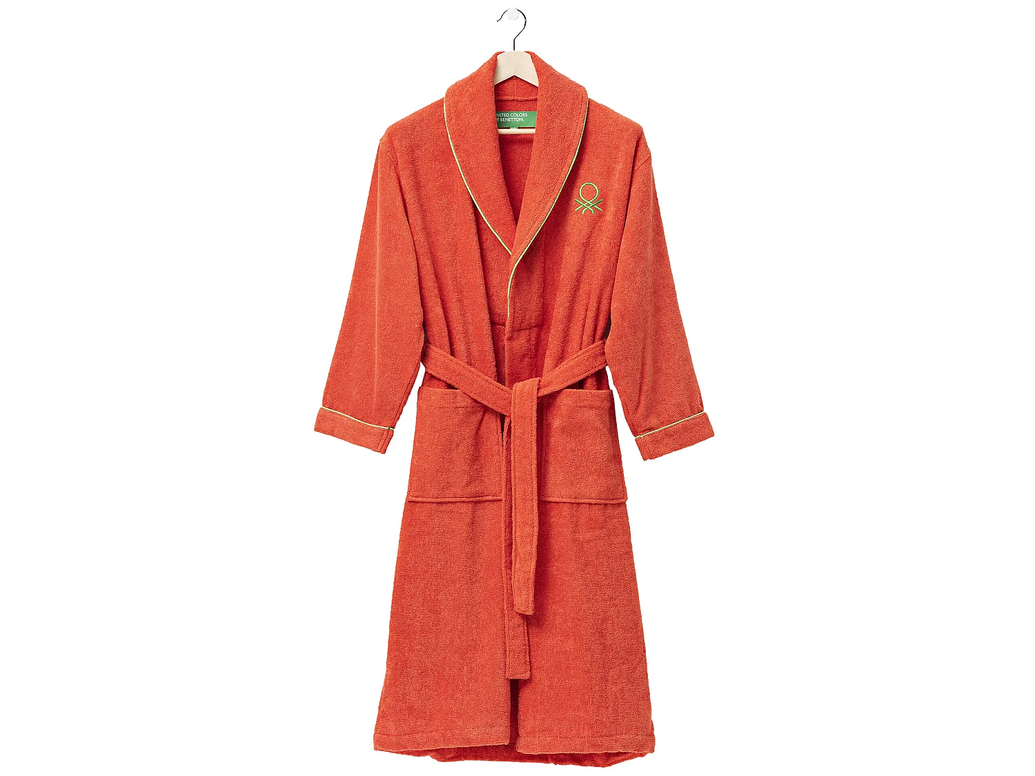 PEIGNOIR L/XL 360GSM 100% COTON ROUGE ARC-EN-CIEL