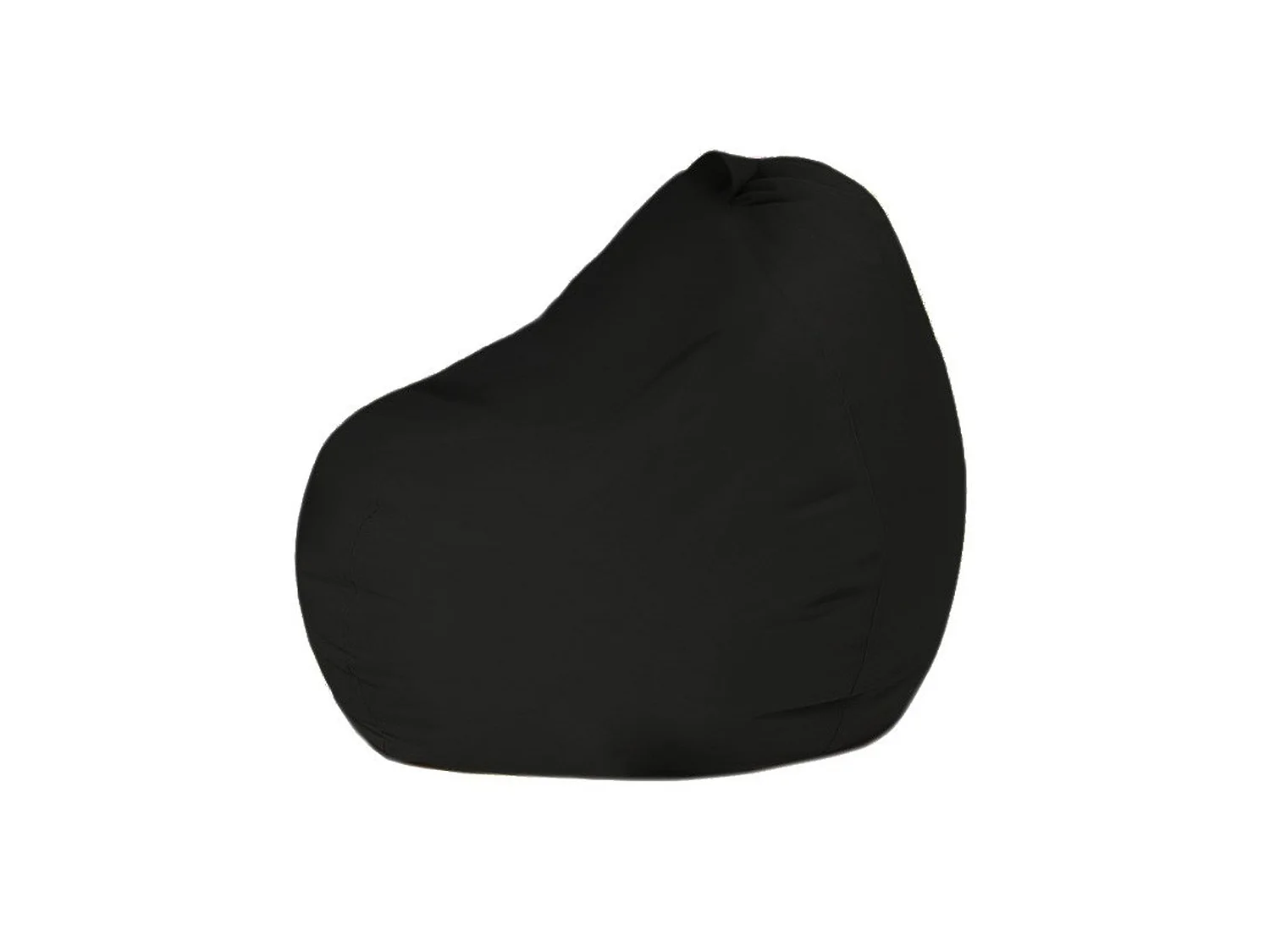 Pouf d'extérieur pour enfants Noir 60x60x25