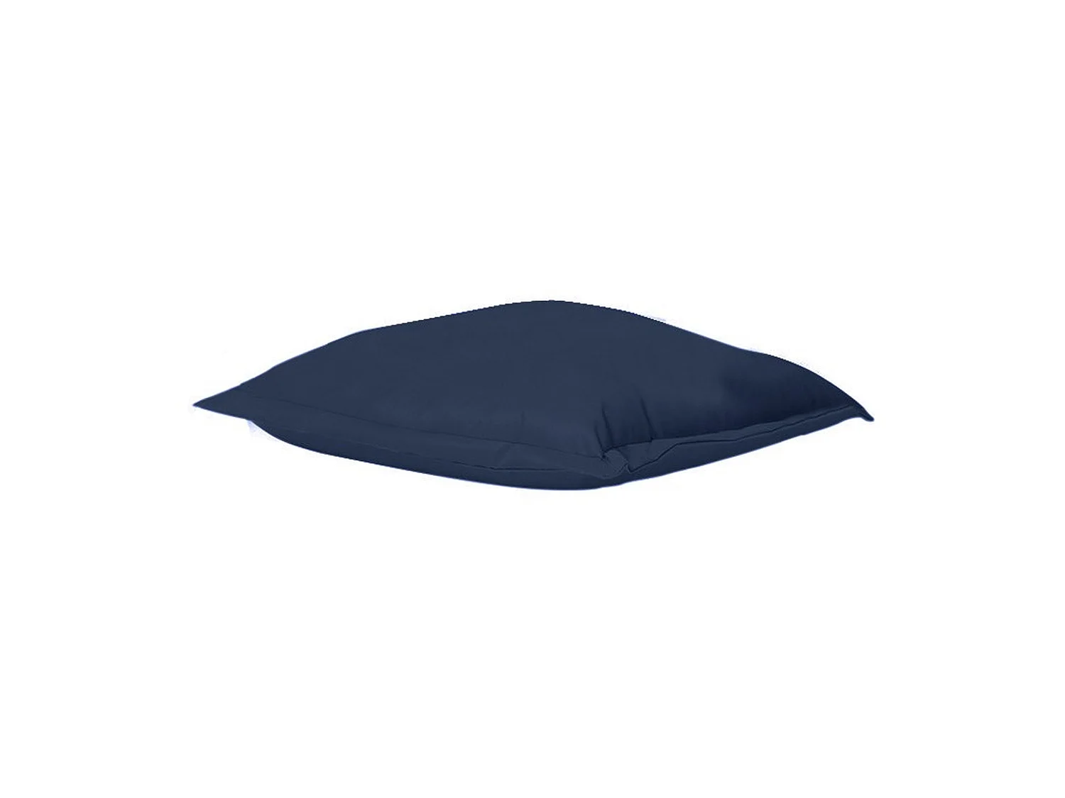 Coussin Pouf 70x70 - Bleu foncé 70x70x15