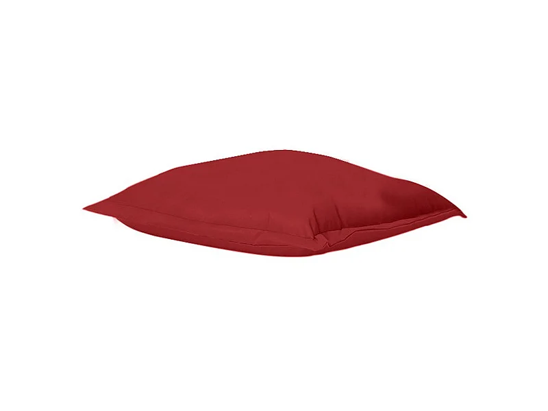 Coussin Pouf 70x70 - Rouge 70x70x15