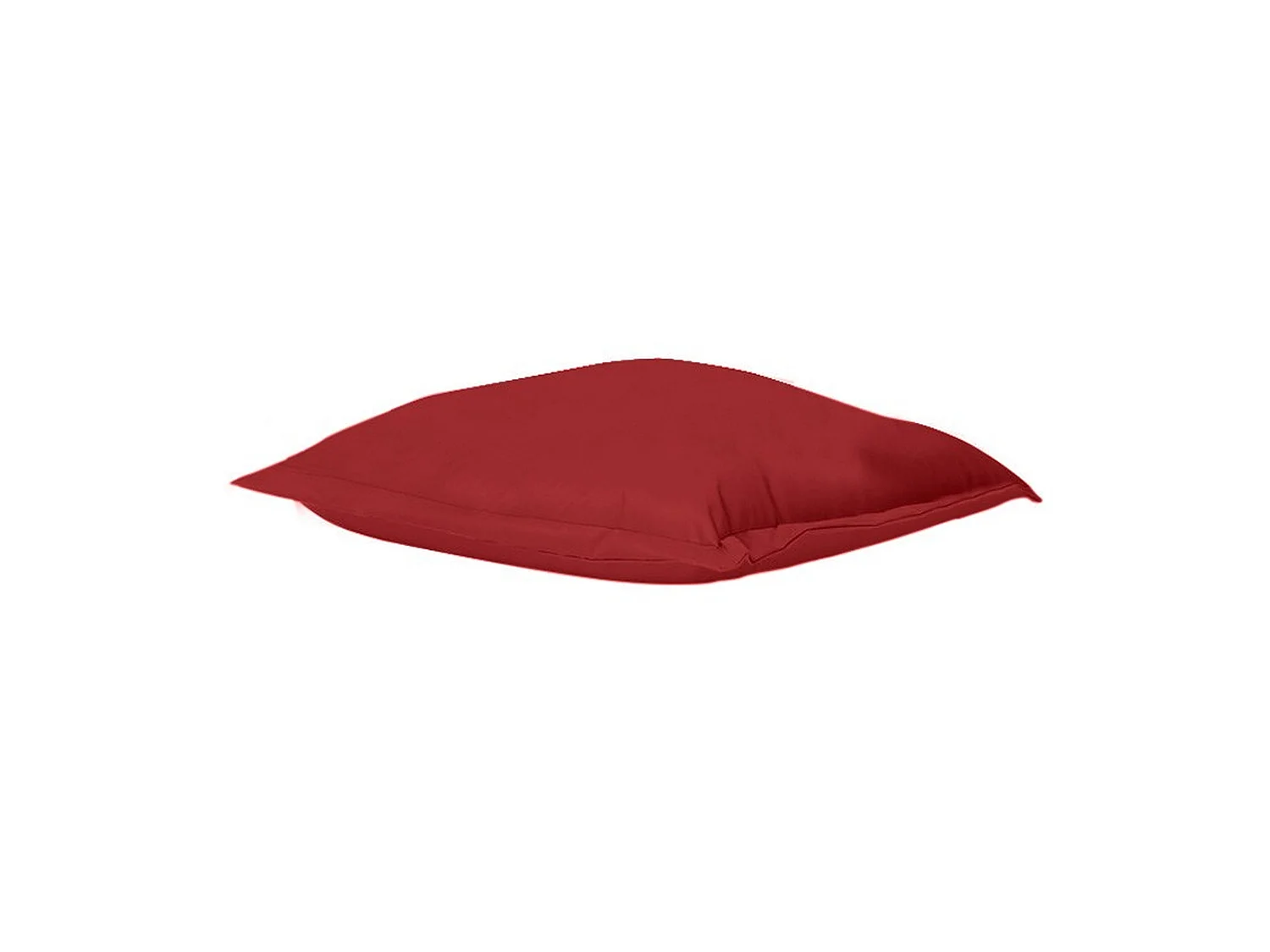 Coussin Pouf 70x70 - Rouge 70x70x15