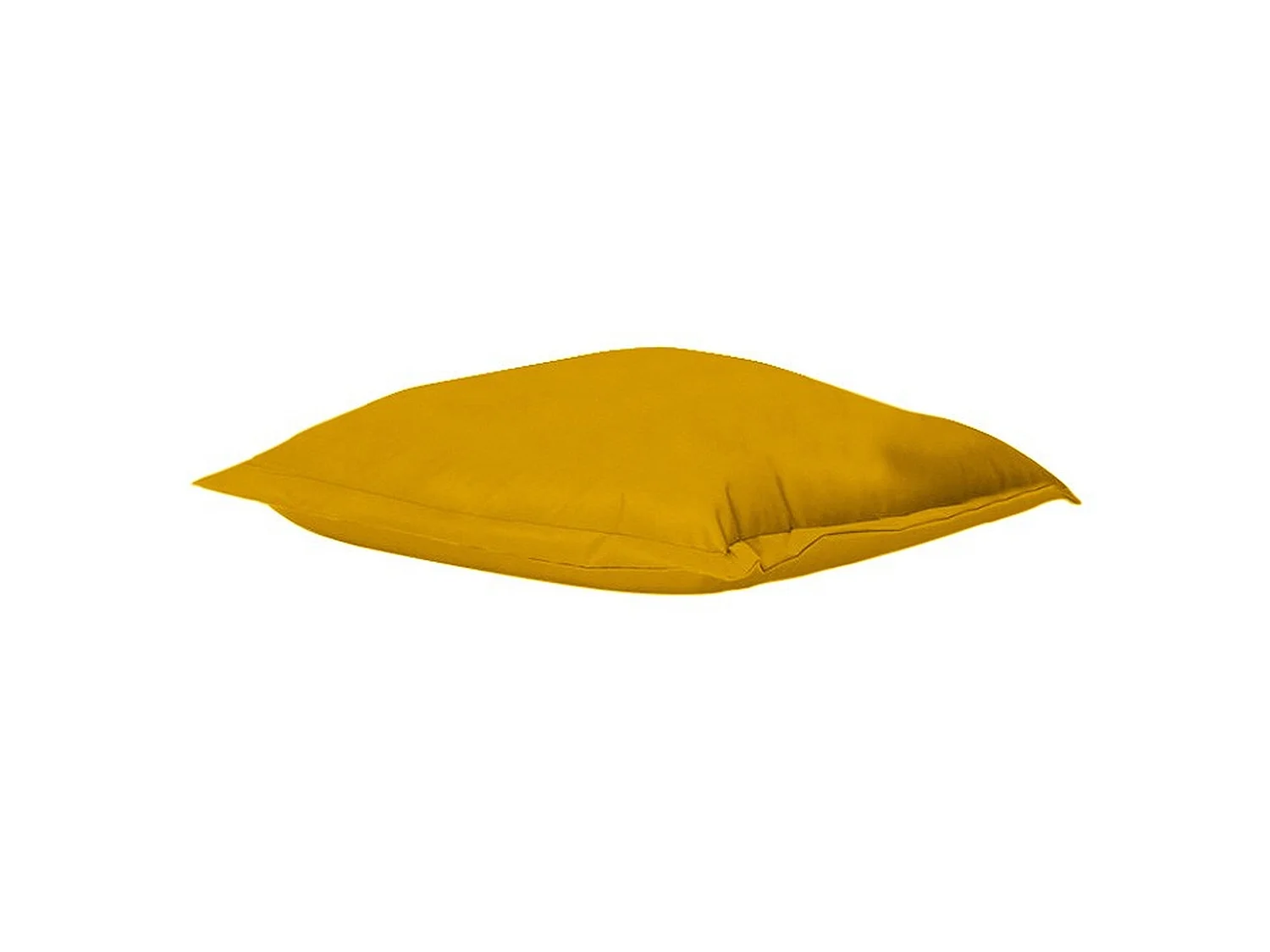 Coussin Pouf 70x70 - Jaune 70x70x15