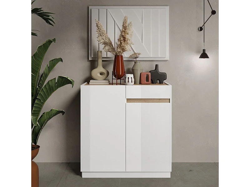 Petit buffet 2 portes 1 tiroir Utopia - L105 cm