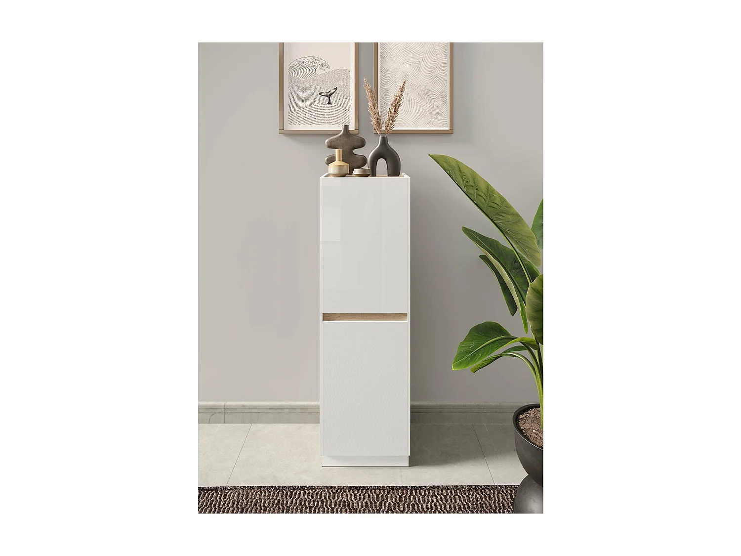 Colonne 2 portes H170 cm - Utopia