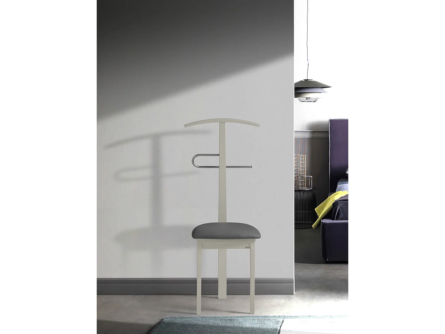 Cabide - A108cm x L46cm x F44cm - faia maciça taupe - Stilizzato