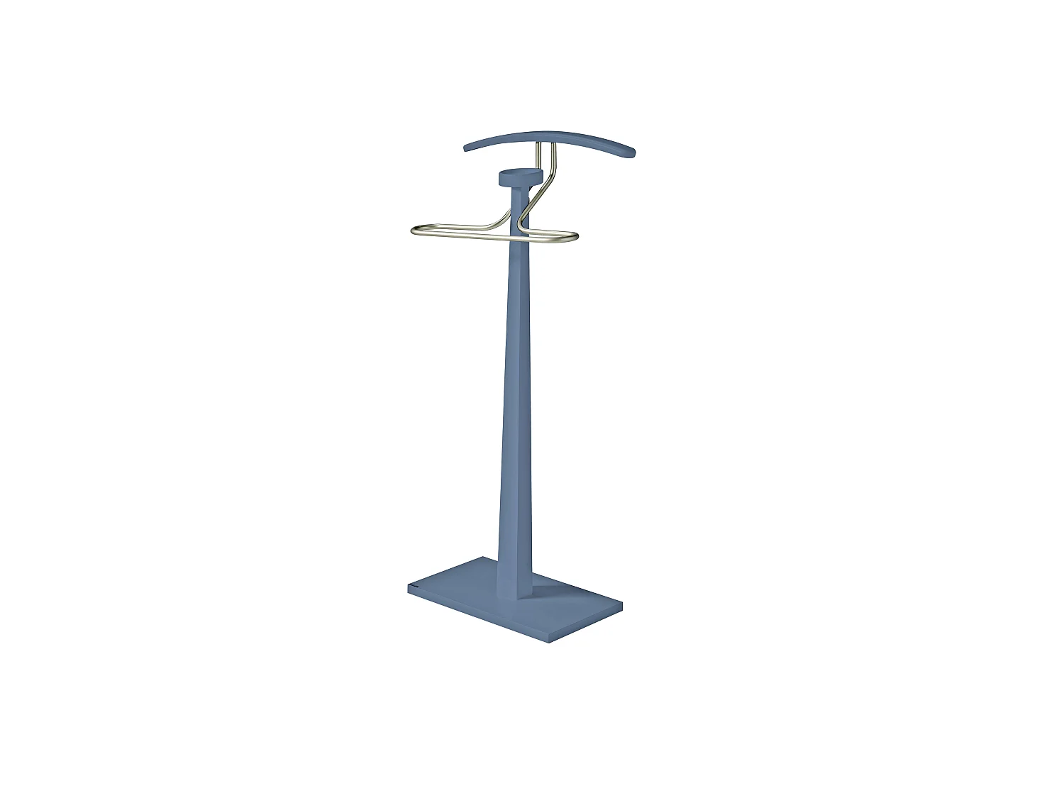 Cabide - A112cm x L46cm x F34cm - faia maciça azul - Monolithe