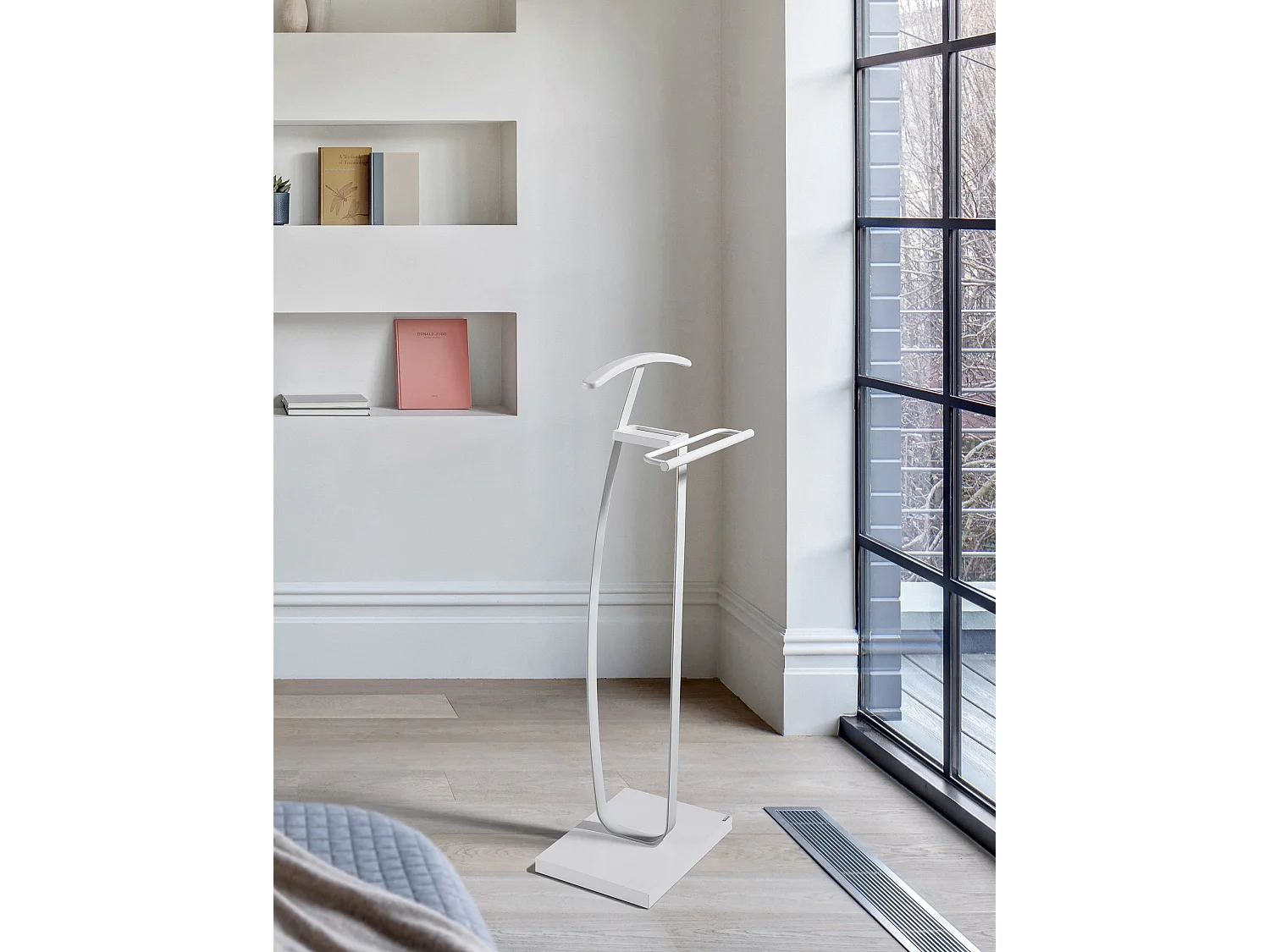 Cabide - A115cm x L48cm x F30cm - faia maciça branco - City