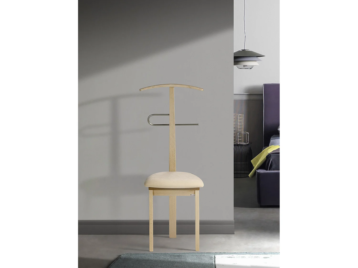 Cabide - A108cm x L46cm x F44cm - faia maciça carvalho - Stilizzato