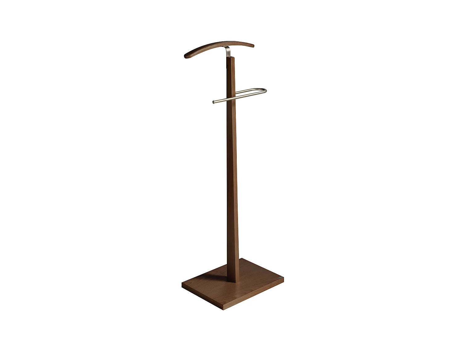 Cabide - A114cm x L48cm x F28cm - faia maciça nogueira - Smart