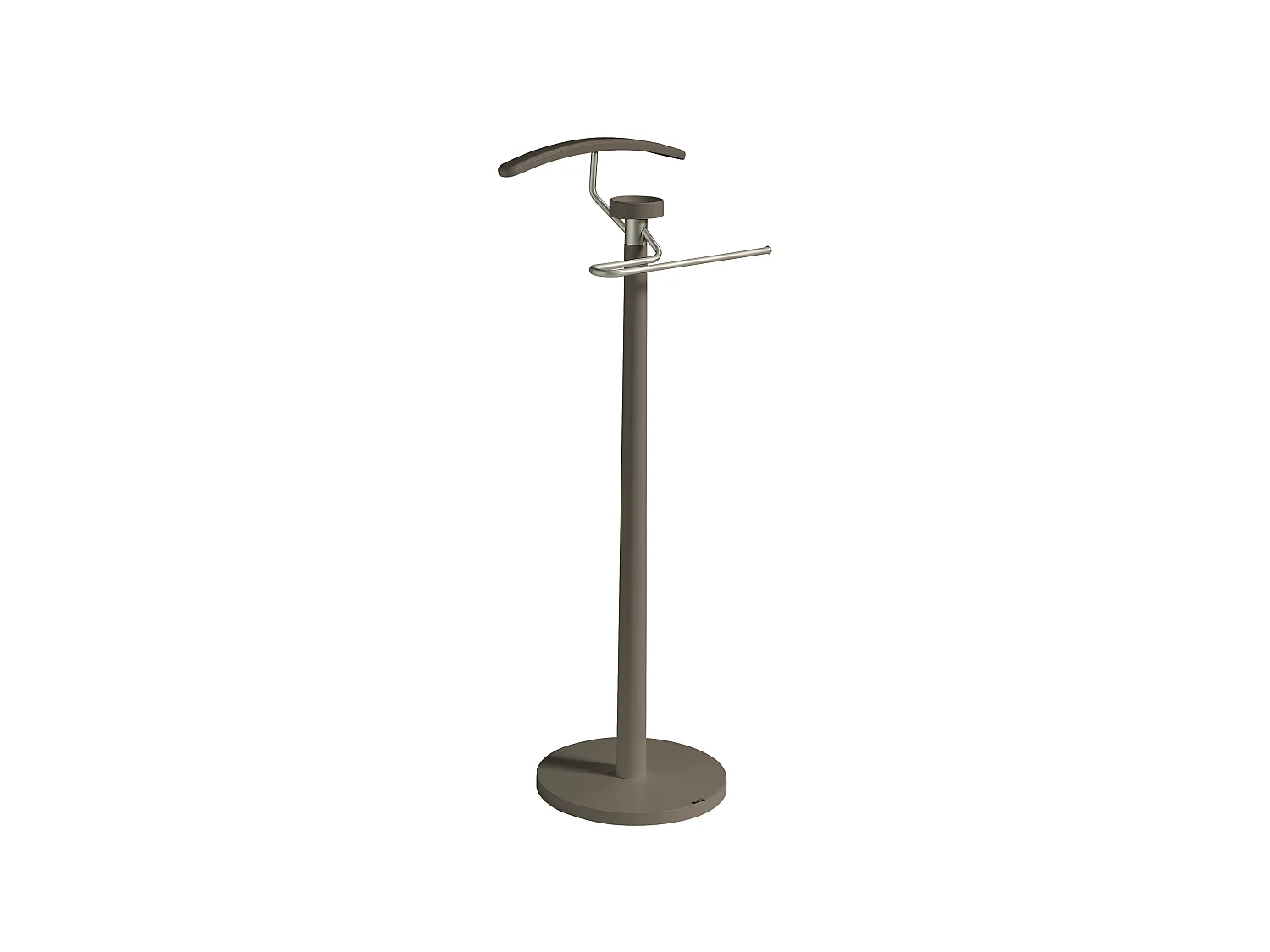 Valet de nuit - H112cm x L46cm x P34cm - hêtre massif moka - Bold
