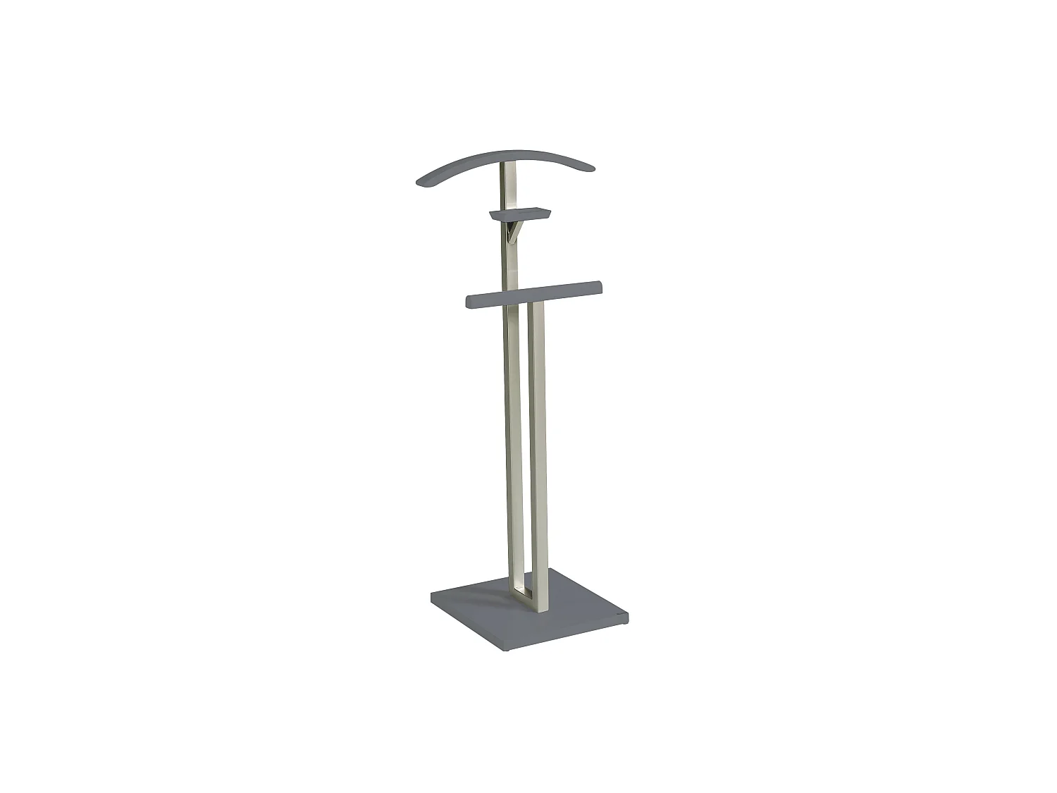 Cabide - A116cm x L46cm x F34cm - faia maciça cinza - New York