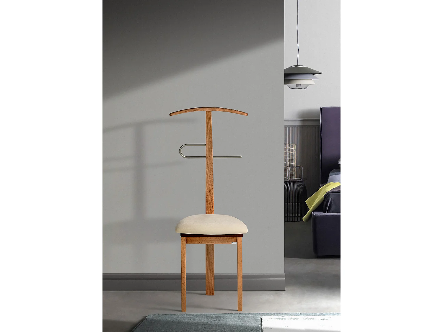 Cabide - A108cm x L46cm x F44cm - faia maciça cerejeira - Stilizzato