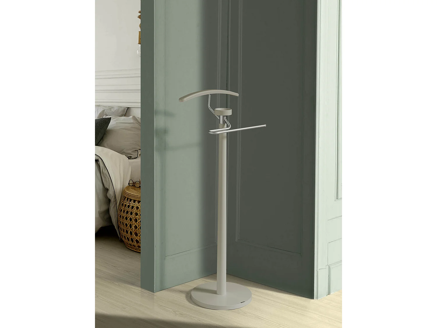 Cabide - A112cm x L46cm x F34cm - faia maciça taupe - Bold