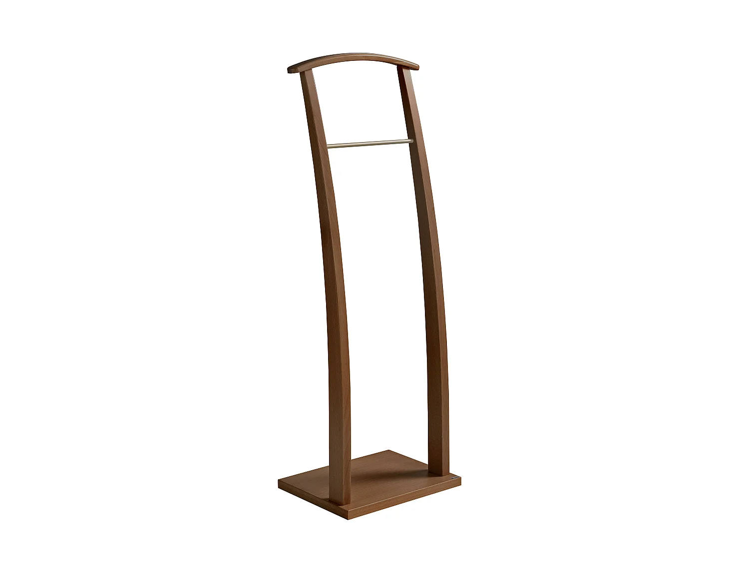 Cabide - A117cm x L40cm x F28cm - faia maciça nogueira - Curves