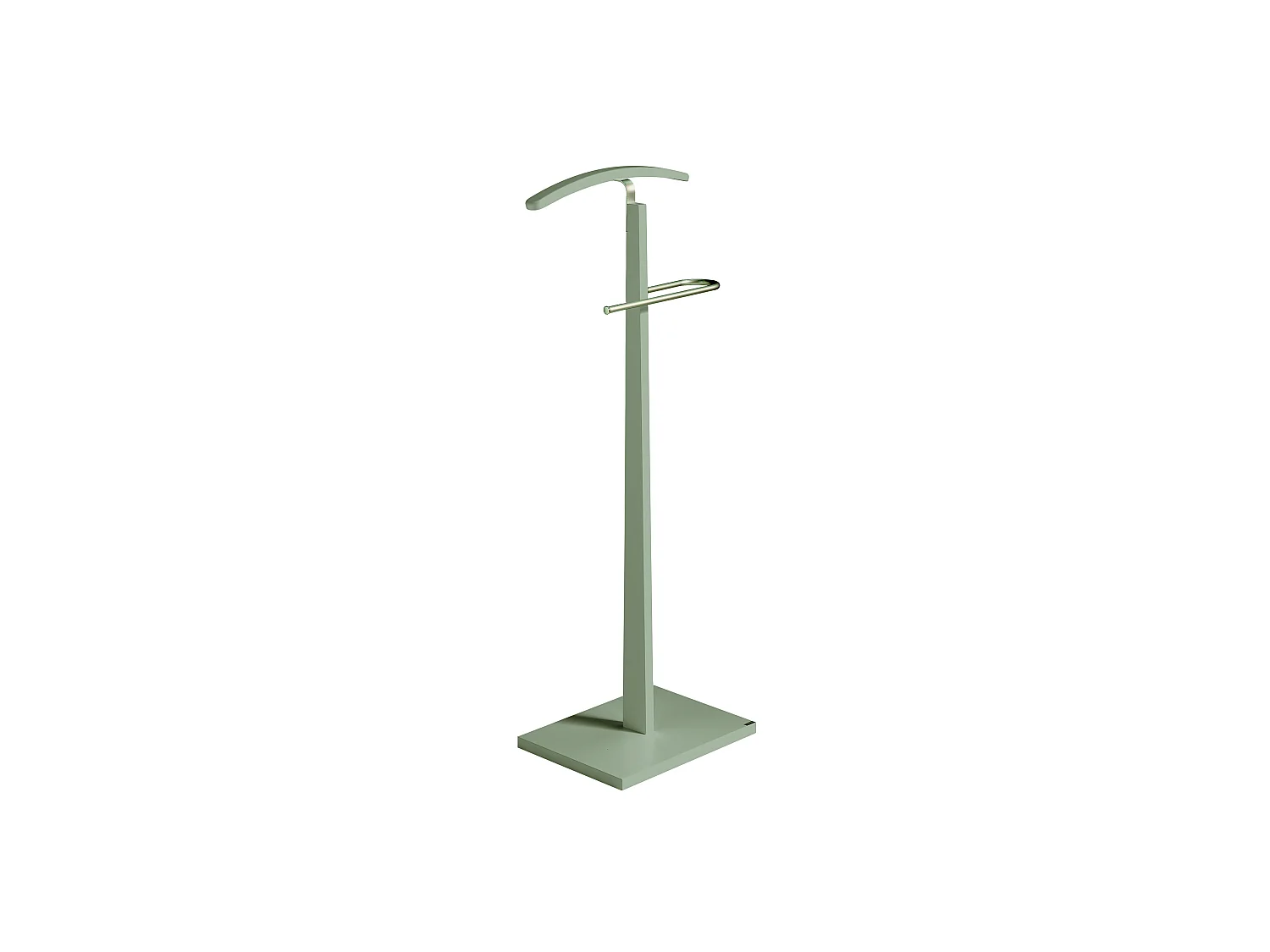Valet de nuit - H114cm x L48cm x P28cm - hêtre massif taupe - Smart