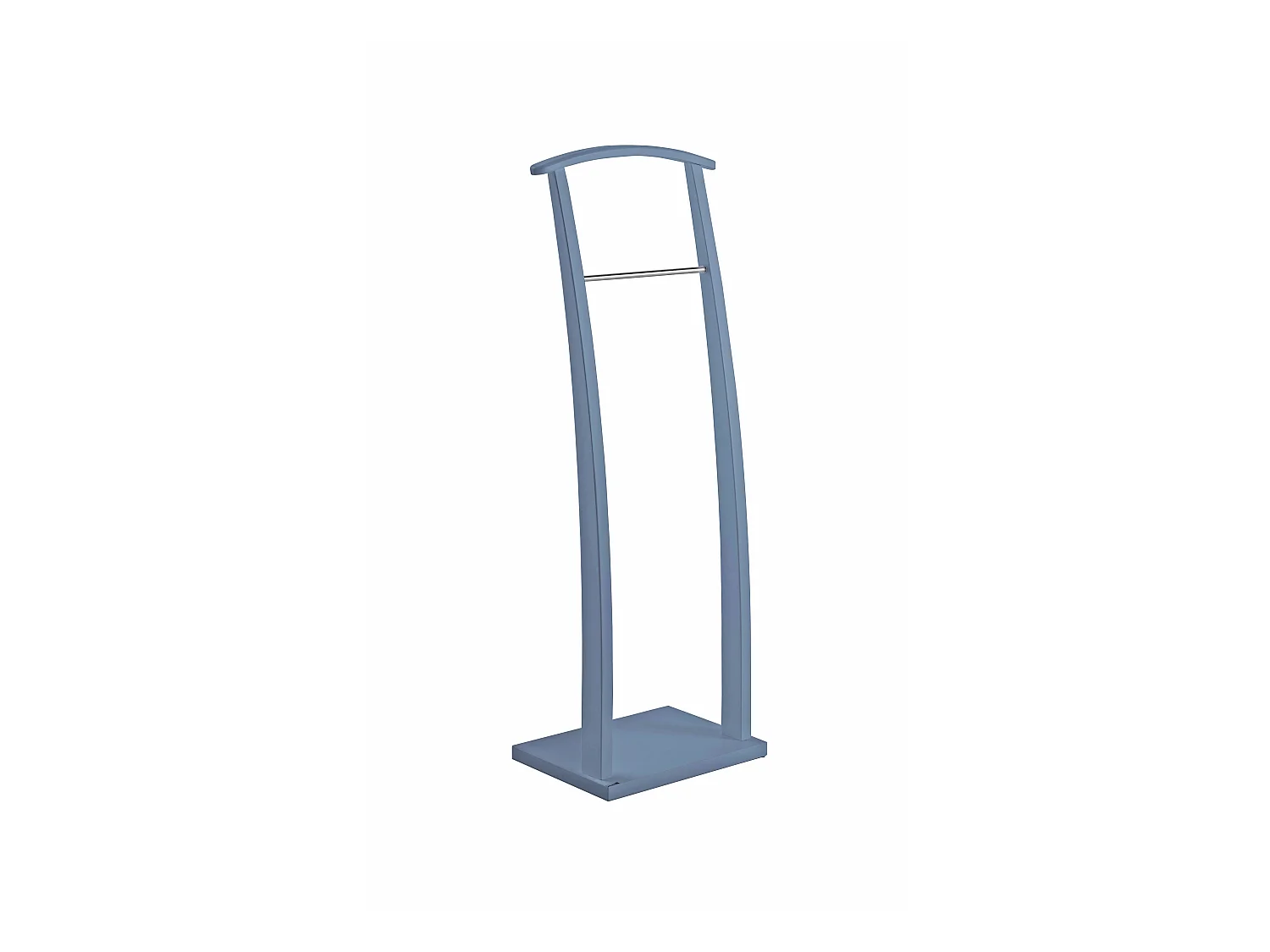Cabide - A117cm x L40cm x F28cm - faia maciça azul - Curves