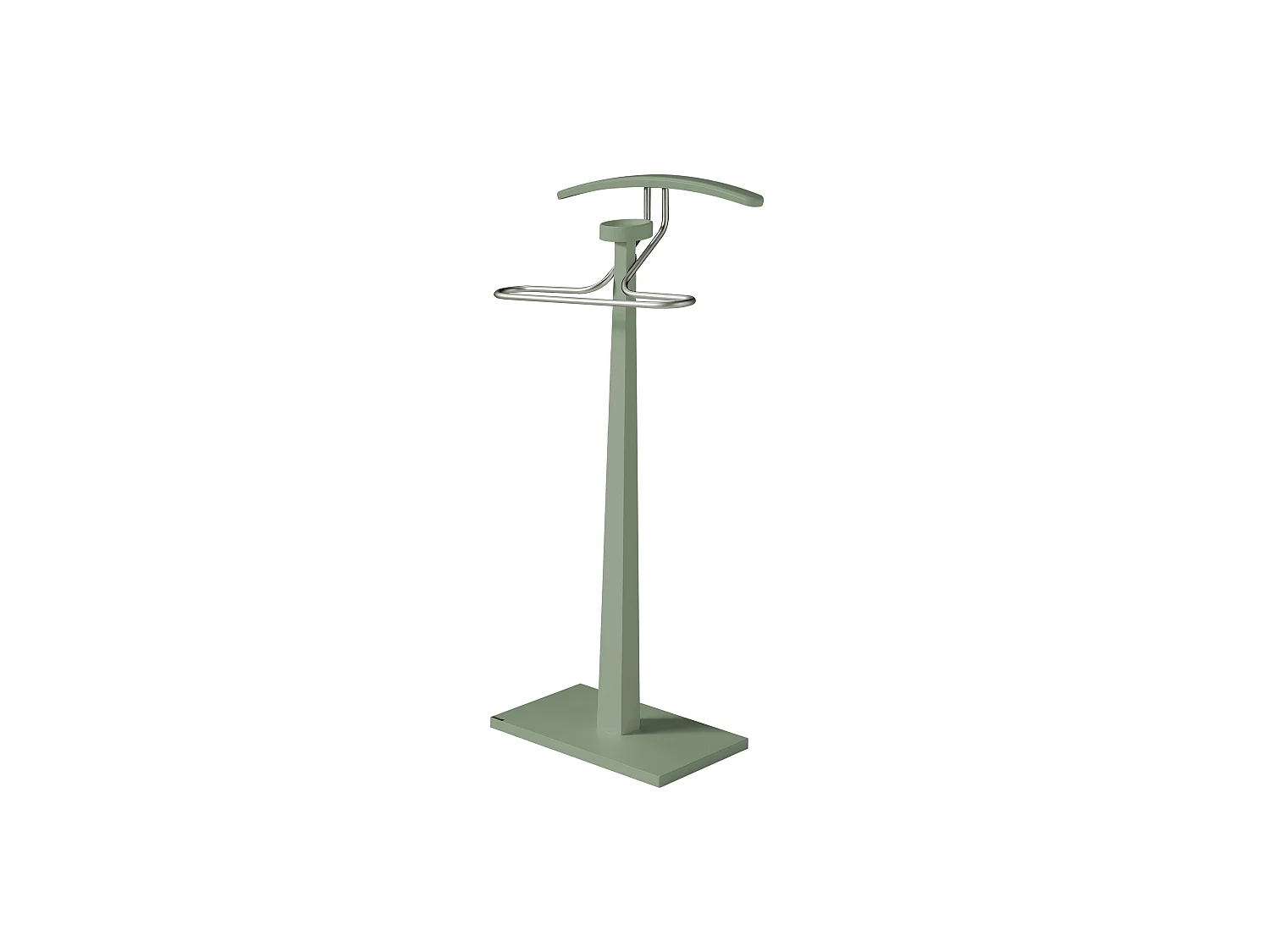 Valet de nuit - H112cm x L46cm x P34cm - hêtre massif vert - Monolithe