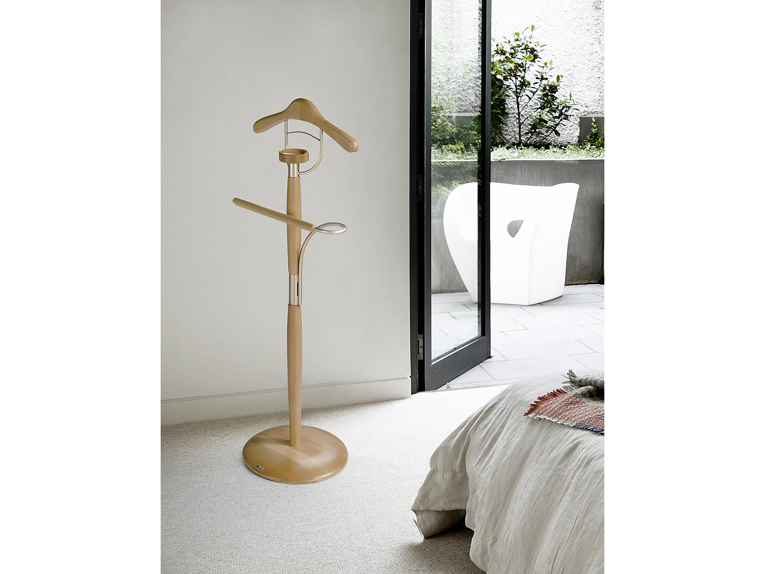 Cabide - A110cm x L45cm x F32cm - faia maciça fresno - Milano