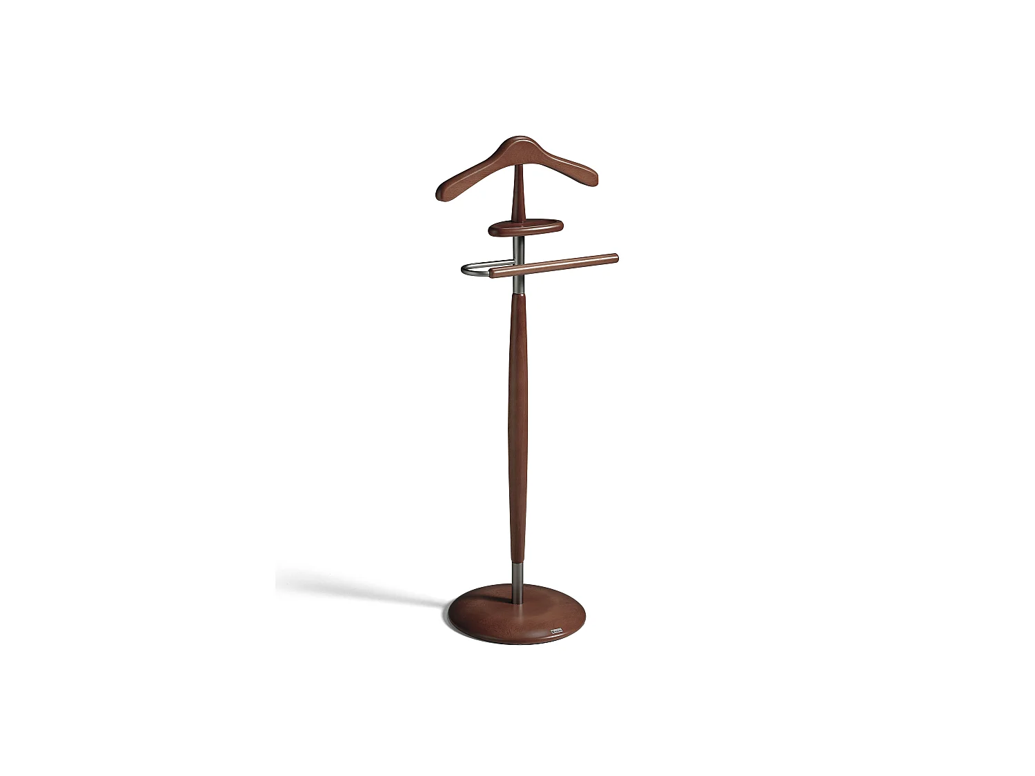 Valet de nuit - H110cm x L45cm x P32cm - hêtre massif  - Genova