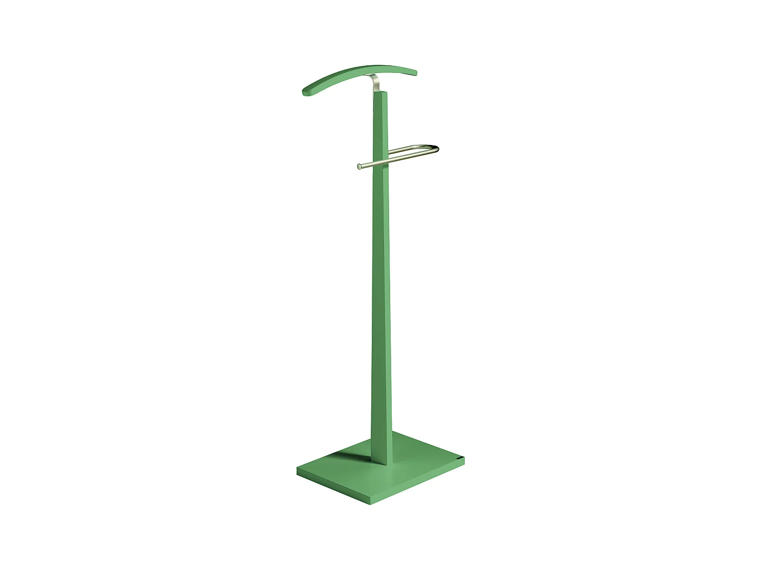 Valet de nuit - H114cm x L48cm x P28cm - hêtre massif vert - Smart