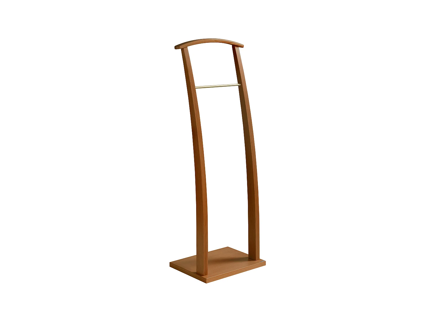 Valet de nuit - H117cm x L40cm x P28cm - hêtre massif cerisier - Curves