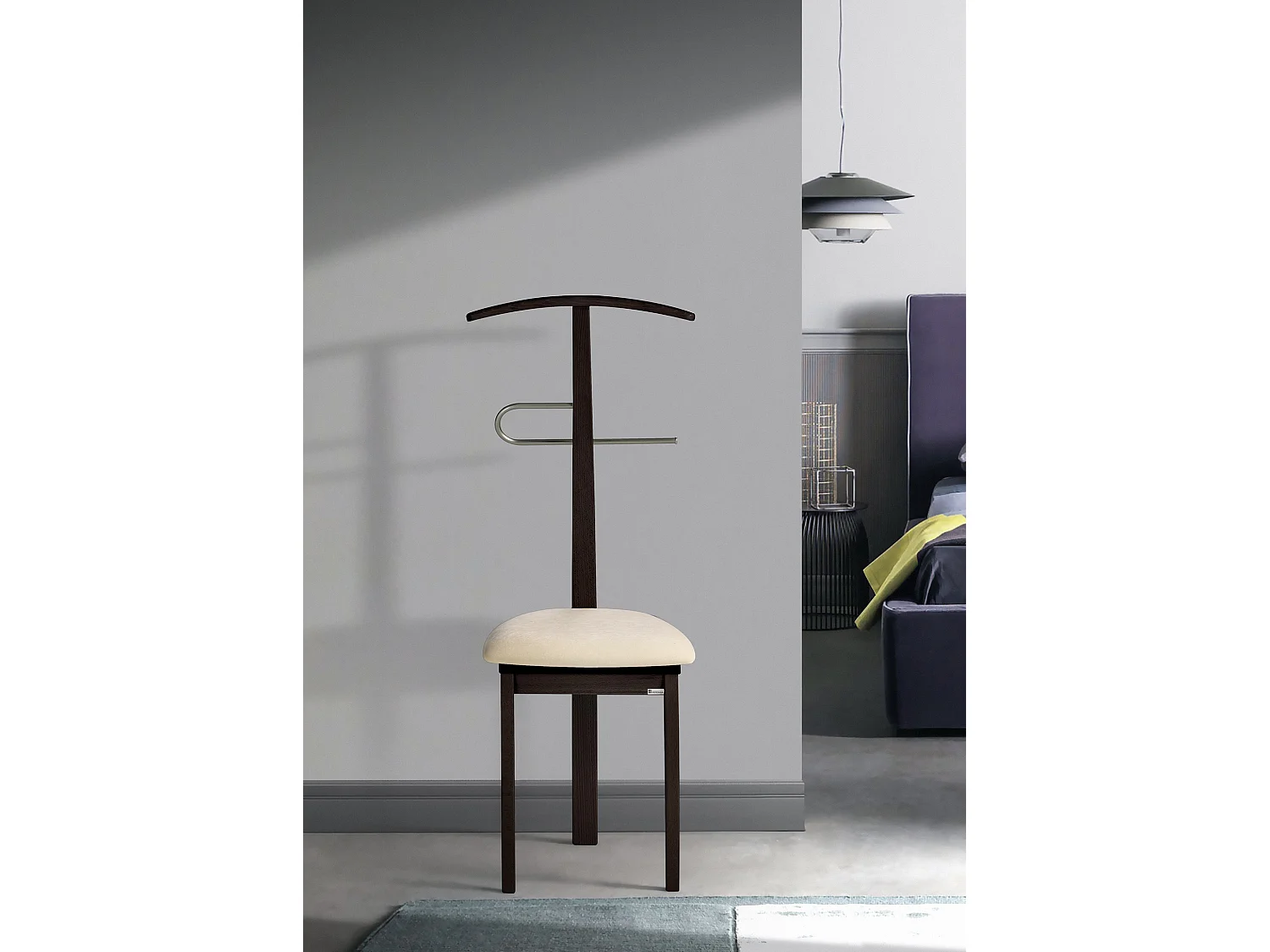 Cabide - A108cm x L46cm x F44cm - faia maciça wengue - Stilizzato