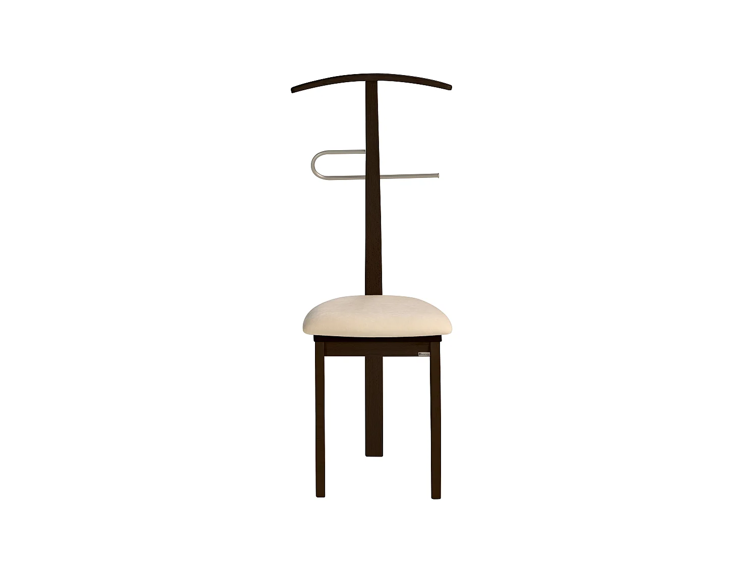 Valet de nuit - H108cm x L46cm x P44cm - hêtre massif wenge - Stilizzato