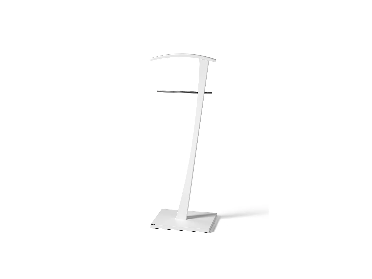 Valet de nuit - H115cm x L48cm x P28cm - hêtre massif blanc - Lindes