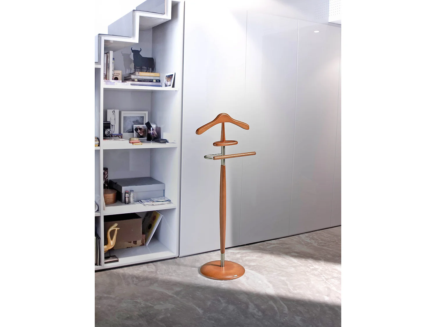 Galán de noche - A110cm x L45cm x F32cm - haya maciza  - Genova