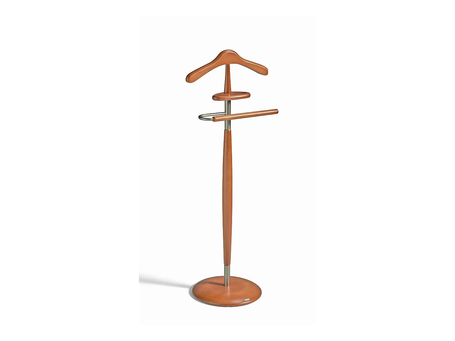 Valet de nuit - H110cm x L45cm x P32cm - hêtre massif  - Genova