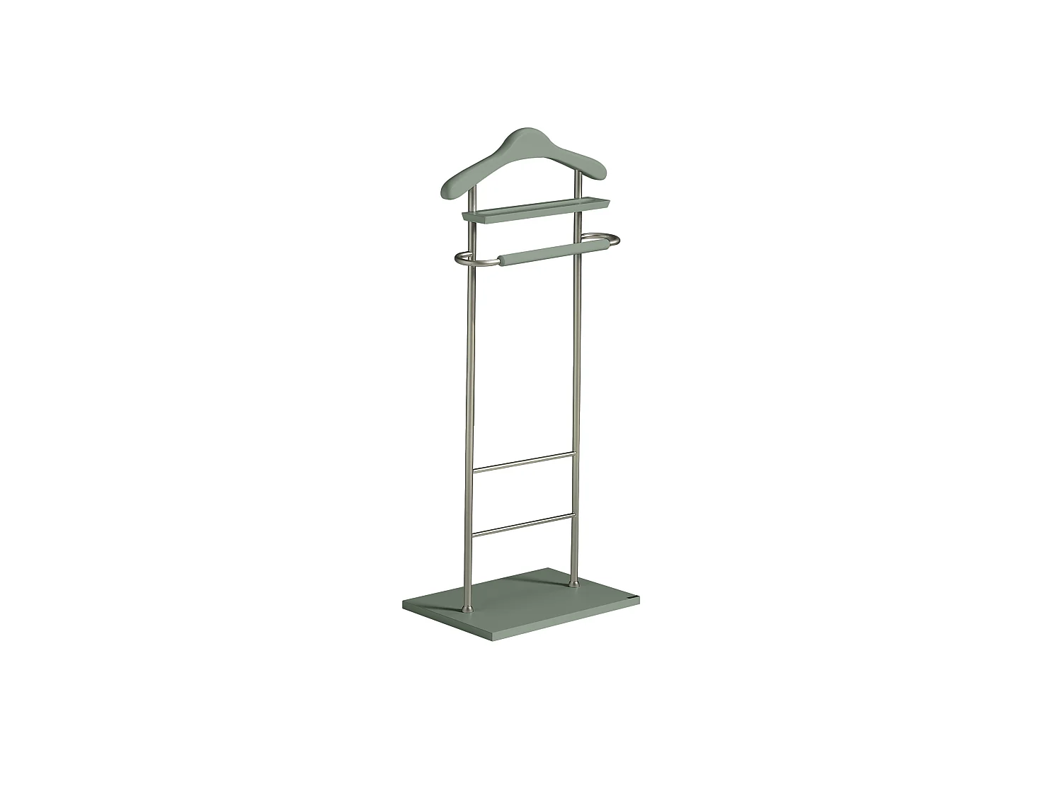 Valet de nuit - H110cm x L45cm x P28cm - hêtre massif vert - Essence