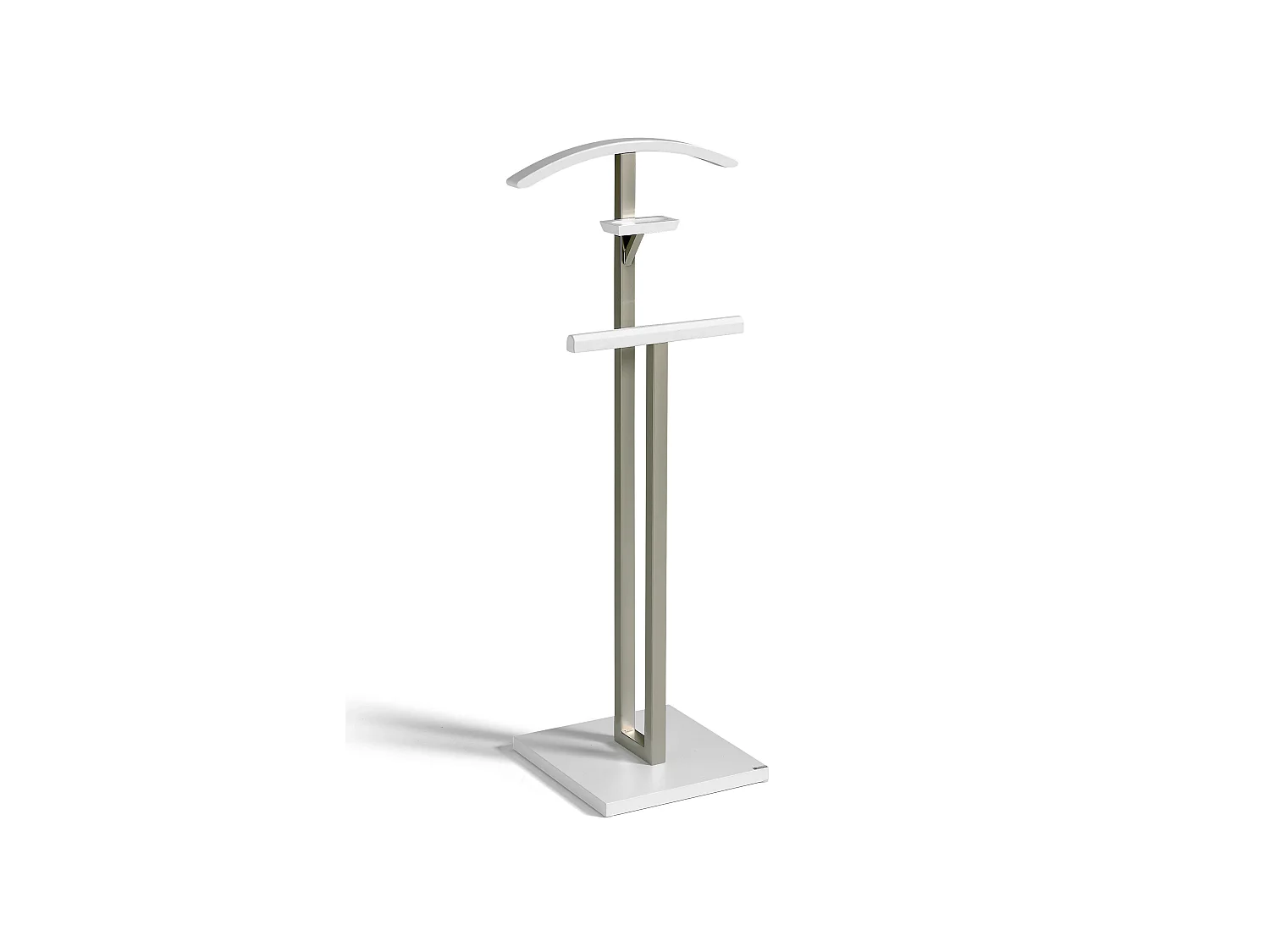 Valet de nuit - H116cm x L46cm x P34cm - hêtre massif blanc - New York