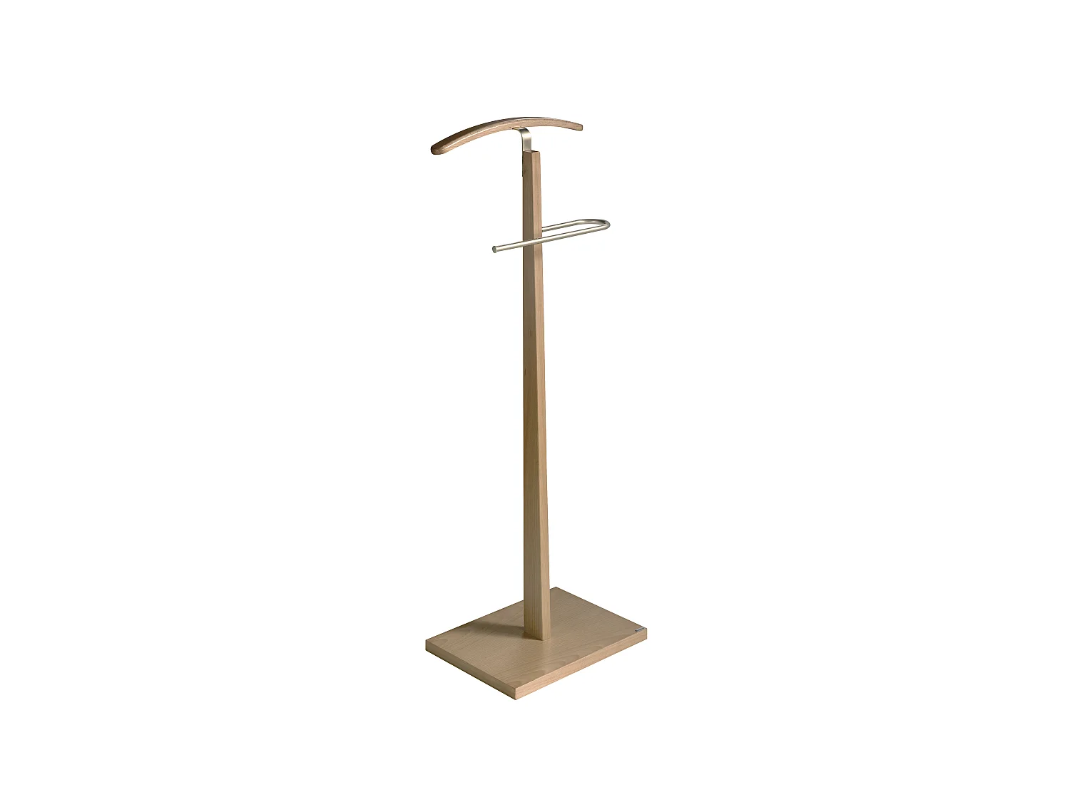 Valet de nuit - H114cm x L48cm x P28cm - hêtre massif chêne - Smart